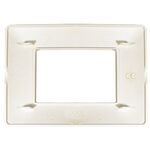 Placca in tecnopolimero 3P color sabbia compatibile Matix 6970311027178 T3 M8004-06 EL1546