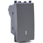 Deviatore unipolare grigio compatibile Vimar Arké 0793541339967 903G EL179