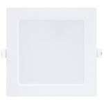 Pannello LED quadrato da incasso 155*155mm 12W 4000K luce naturale 6970233830566 2027300 EL2496