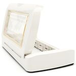 Placca idrobox IP55 4 posti bianca compatibile Vimar Plana 6970597465725 S6004B EL2321