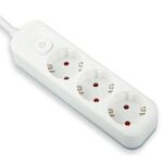 Multipresa schuko con interruttore 3 posti 6970233832256 8002370 EL267