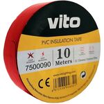 Nastro isolante 15mm 10m rosso 6972538046338 7500090 EL275