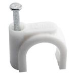 Graffette fissacavo 12mm - 100 pezzi 8697548439175 7600070 EL3068