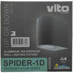 Lampada applique da esterno GU10 98x80x67mm IP44 8699187547648 3230030 EL3195