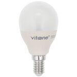 Lampadina LED mini globo E14 5W 403Lm 4000K luce naturale Vito 6972538046086 1518870 EL3236