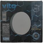 Pannello LED da parete Φ170x35mm 12W 1176Lm 4000K luce naturale Vito 6972538042767 2025180 EL3237