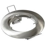 Supporto per faretto da incasso Φ80mm nichel satinato VITO 6972538045676 2012920 EL3255