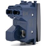 Pulsante unipolare grigio con spia compatibile Vimar Arké 0793541339875 965G EL364