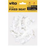 Supporto per fascette 9mm bianco confezione da 50 Vito 6972538047762 7100480 EL3962