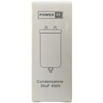 Condensatore 30uF 450V con terminale M8 8053323554301 W1-11030N Q985