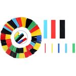 Guaina termorestringente kit 328 pezzi varie misure e colori WB1222
