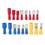 Assortimento di 120 capicorda preisolati in 18 formati differenti