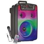 Cassa acustica ricaricabile 8" 10W Bluetooth/FM/USB KSC-688