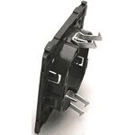 Supporto 2 posti placche compatibili Living international 6970597465589 TOT7002 EL2190