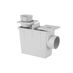 Pozzetto pluviale sifonato in PP 80/100mm PPL100 2PPL100 P1580