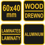 Raspa per cartongesso 60x40mm Vorel 25300 5906083027284 D1090