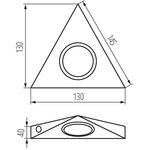 Lampada sottopensile spot 12V ZEPO Kanlux 5905339043863 4386 KA2253