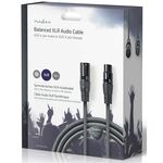 Cavo audio bilanciato XLR a 3 pin maschio-femmina 10m COTG15010GY100 5412810295654 ND1975