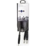 Cavo audio stereo 2x 6,35mm-3.5mm maschio 3m COTH23200GY30 5412810295289 ND2436