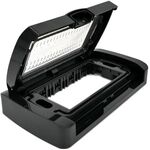 Placca idrobox IP55 4P nera compatibile Matix  S5004N 6970597465282 EL8337