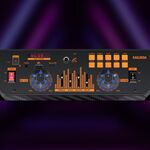 Cassa acustica portatile ricaricabile trolley 15" 40W Luce LED Bluetooth/SD/USB KK-15101