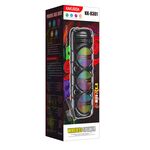 Cassa acustica portatile con tracolla 3x8" 40W Luce LED Bluetooth/Radio/USB KK-8301