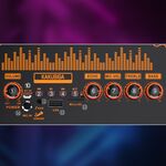 Cassa acustica portatile con tracolla 3x8" 40W Luce LED Bluetooth/Radio/USB KK-8301