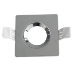 Supporto in alluminio da incasso orientabile KLAK lampade GU10 MR16 finitura cromo Century 9014003050055 901400305005 N175