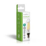 Lampada LED retrò regolabile a filamento E14 | Candela | 4.8 W | 470 lm ND202 LEDBDFE14CAN02 5412810267910