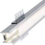 Profilo da incasso in acciaio satinato 1m per strisce LED Paulmann 708.60 4000870708606 WB163
