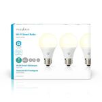Lampadina LED Smart Wi-Fi 9W Bianco caldo 2700K E27 800 lumen confezione da 3 pezzi
  5412810313242 541281031324 WIFILW31WTE27 ND9050