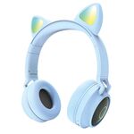 Cuffie ad archetto bluetooth blu JD012