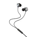 Cuffie auricolari con microfono 1.2m nere JD040 6921042126371 F4120