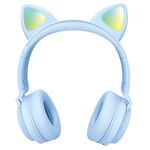 Cuffie ad archetto bluetooth blu JD012