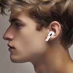 Cuffie auricolari Bluetooth con display Touch Screen LED e cancellazione rumore ANC+ENC KSC-1463 6921042141626 KSC-1463 F4385