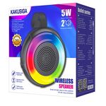 Altoparlante Bluetooth 5W USB/SD nero KSC-826 F2635