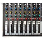 Mixer Audio Professionale 8 Canali 850W con Effetti DSP, USB/SD, EQ Grafico e Flight Case E9150