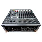 Mixer Audio Professionale 8 Canali 850W con Effetti DSP, USB/SD, EQ Grafico e Flight Case E9150