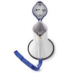 Megafono portatile 10W con sirena e funzione di registrazione – Bianco/Blu 8717534026308 MEPH150WT ND5478