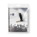 Connettore Audio Mono Maschio 6,35 mm Nero COTP23902BK 5412810296415