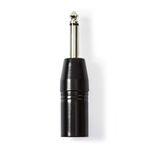 Adattatore XLR Mono Maschio a 3 pin XLR-Maschio da 6,35mm COTP15942BK 5412810296248 ND3808