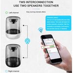 Altoparlante bluetooth TWS Bluetooth 5.0 LED Light MicroSD/TF 10W C7 L318