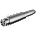 Adattatore XLR 3 pin - jack 6.35mm 4040849274534 27453 SP148