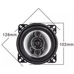 Coppia altoparlanti 4 vie con griglia 4" 250W 4 Ohm MF-1043 MF-1043 MusicFire SP194