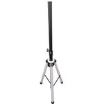 Stativo per casse acustiche con illuminazione LED RGB altezza massima180 cm ST-LED100