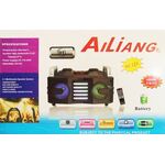 Cassa acustica 5.25" + 2x4" Luci LED Bluetooth/SD/USB/Radio UF-1506B-D