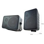 Altoparlante da parete nero 4" 20W 8 Ohm HY-321