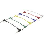 Cavo Mono-Audio 6.35mm Maschio 15cm 6 pezzi vari colori SWOP23010E015 8717534024427 WB1580