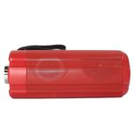 Altoparlante Bluetooth/USB/FM/LED 6W ricaricabile con pannello solare vari colori JK-1413S WB1638