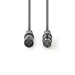 Cavo DMX Digitale 110 Ohm Maschio a 3 Pin XLR - Femmina a 3 Pin XLR 5m Grigio COTH15012GY50 5412810295975 ND2227